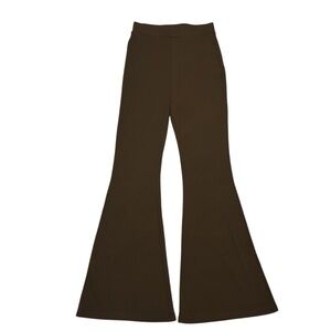 Meshki Tori Ribbed Flare Trousers